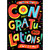 Neon Congratulations on Black Juvenile Congratulations Card for Kids : Children: Whoo Hoo! Congratulations! Yay! Yes! Wow! Awesome!