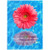 Pink Gerbera Daisy Blank Note Card: There are two ways of spreading light:  To be the candle, or the mirror that reflects it. -Edith Wharton-