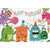 Birthday Monsters Juvenile / Kids Birthday Card: Happy Birthday