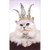 Princess Kitten Mini Blank Cat Gift Enclosure Card