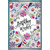 Birthday Wishes Floral with Teal Frame Michele Frusciano Two Twenty Two Feminine Birthday Card for Her / Woman: Birthday Wishes