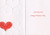 Deep Embossed Heart Border on Red: Woman I Love Valentine's Day Card: …with all my heart. Happy Valentine's Day