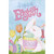 Smiling Rabbit Holding Large Colored Egg Easter Card: happy Easter