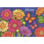 Sparkling Gerbera Daisies and Butterflies Mother's Day Card for Mom: Mom