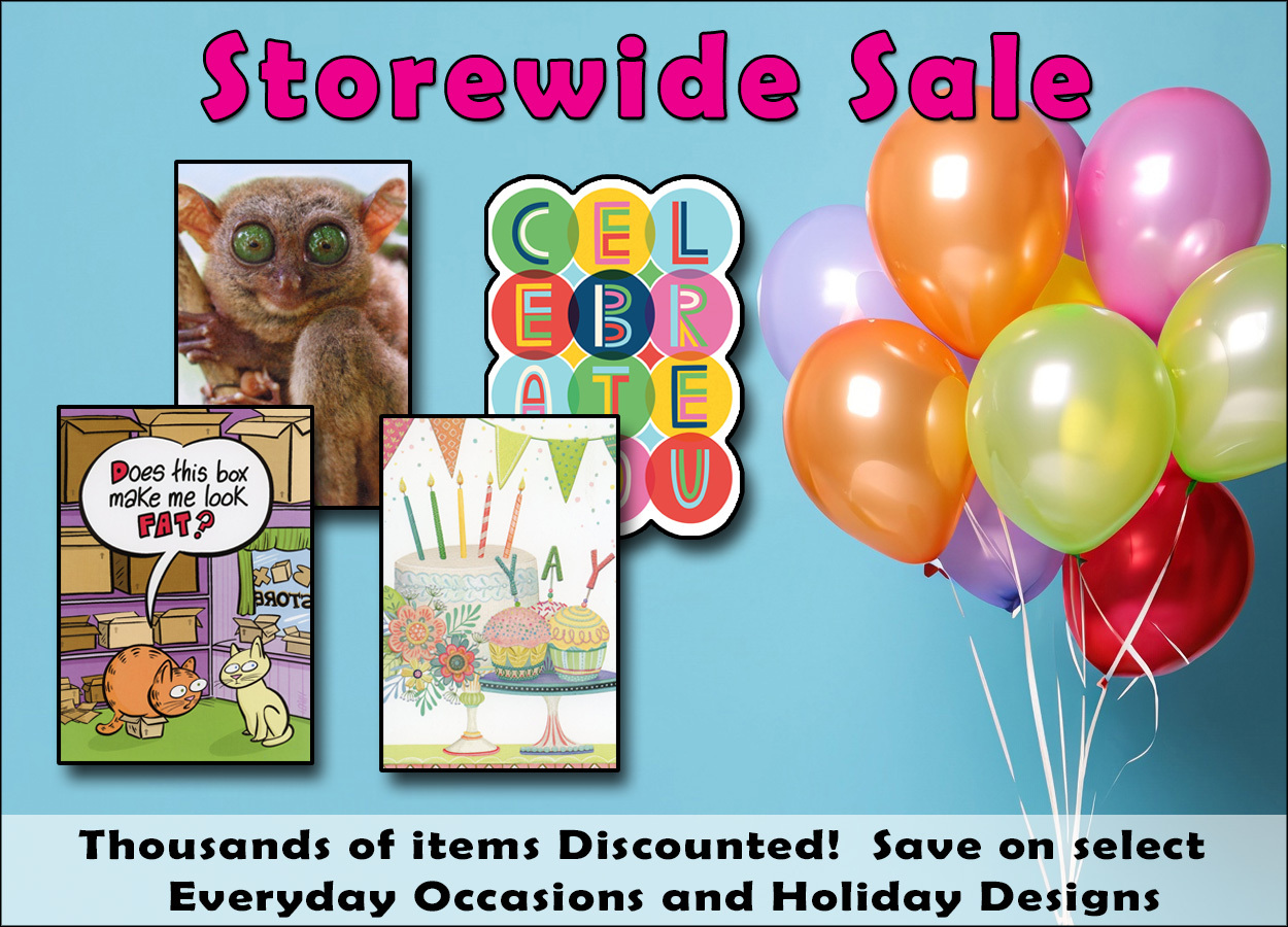 Storewide Greeting Card Sale