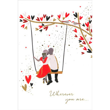 The Longer I Love You Romantic Valentine's Day Card