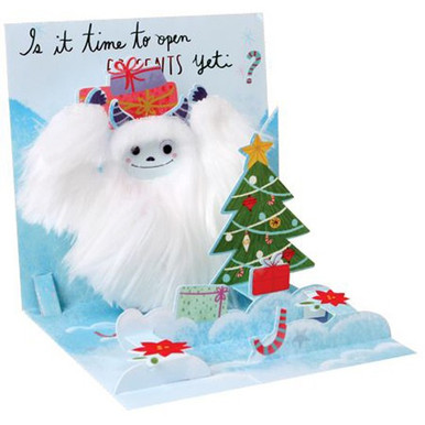 Christmas Yeti Greeting Card