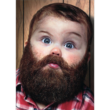 child with beard