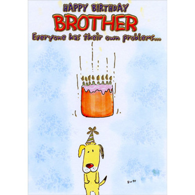 happy birthday brother images funny