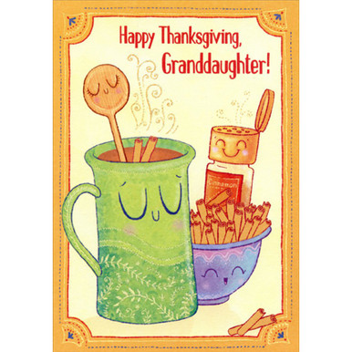 Happy Thanksgiving to my sweet Grandchild Grandaughter or -  Portugal