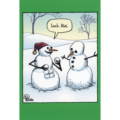 funny snowman cartoons