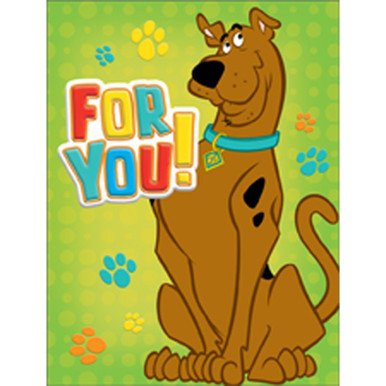 Scooby Doo Mini Blank Gift Enclosure Card For Kids | PaperCards.com