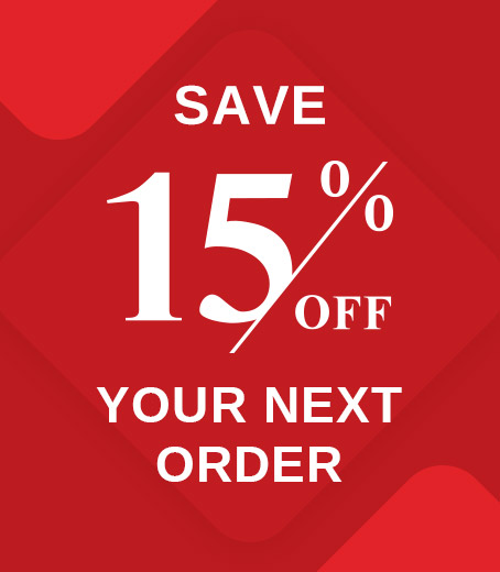 Special Offer - Sign Up to Save 15% on Your Next Order