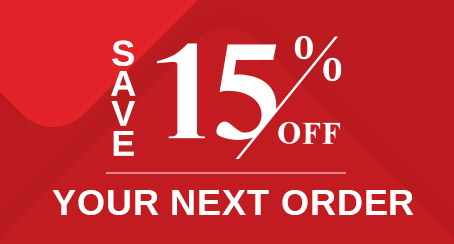 Special Offer - Sign Up to Save 15% on Your Next Order