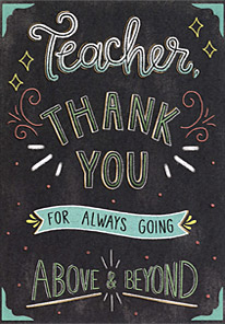 Shop Teacher's Day Cards
