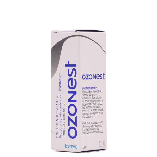Ozonest solución oftálmica 1 frasco 8 mL Ozonest solución oftálmica 1 frasco 8 mL