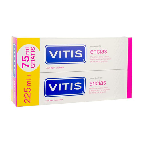 Vitis encías pasta dentífrica 2 x 150 mL Vitis encías pasta dentífrica 2 x 150 mL