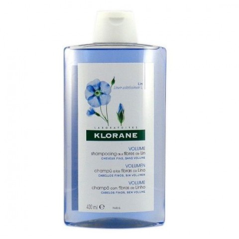 Klorane champú a las fibras de lino 400 mL