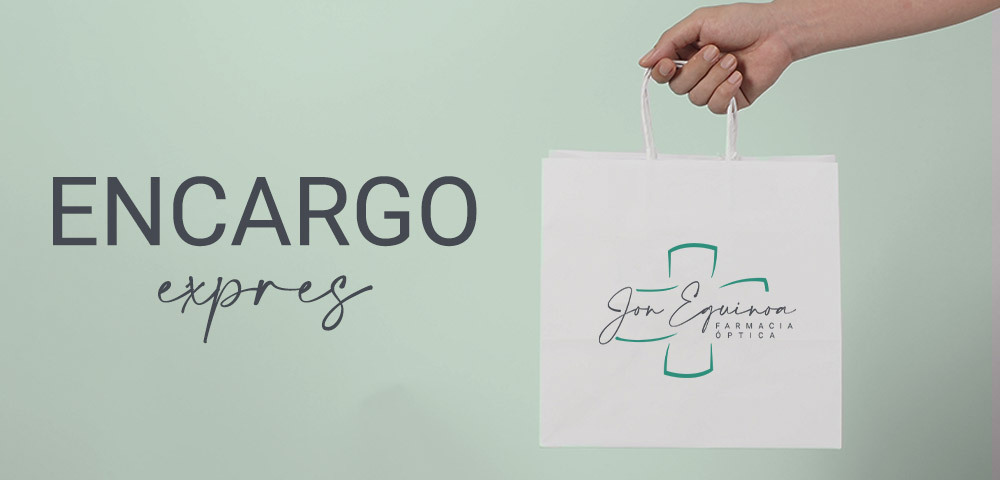 Encargo exprés en Farmacia Óptica Jon Eguinoa en Vitoria-Gasteiz