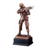 Bronze Army Figure