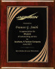 Cascading Swirl Retirement Plaque