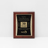 Rosewood Piano Finish Showtime Retirement Plaque