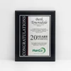 Full Color Years of Service Plaque