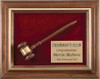 Framed Chairman's Gavel Plaque