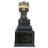 Super-Fan on Sofa Fantasy Football Trophy-Front