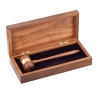 Walnut Gavel and Case
