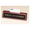 Rosewood Piano Finish Nameplate