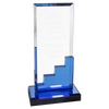 Crystal Blue Staircase w/Blue Mirror Base