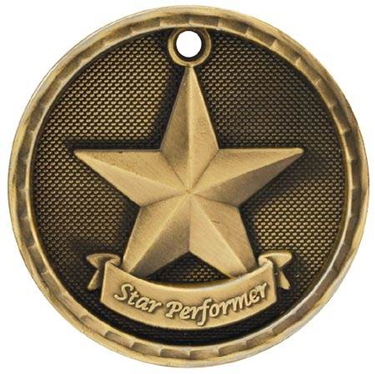 3D Star Performer Medal