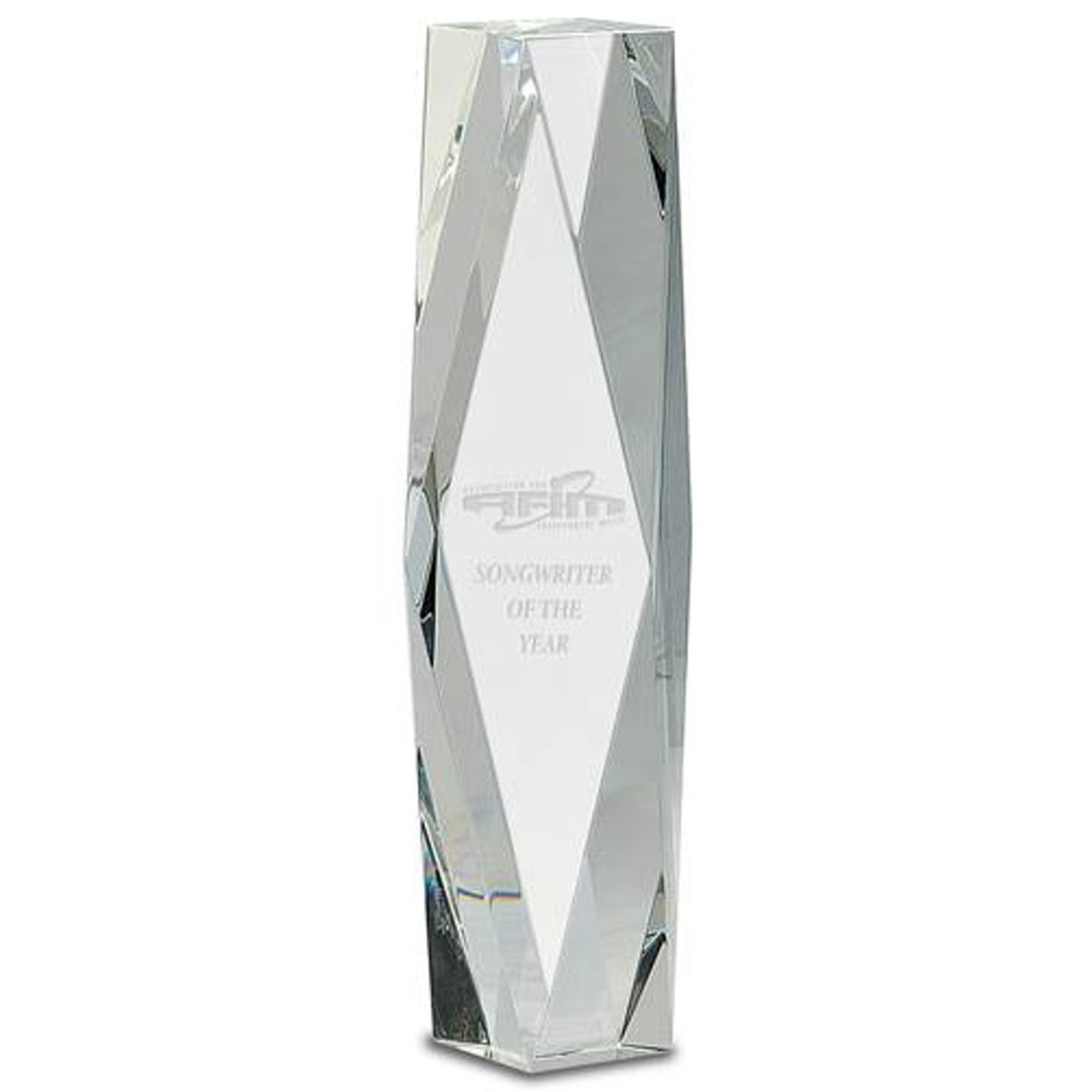 Crystal Pedestal Trophy