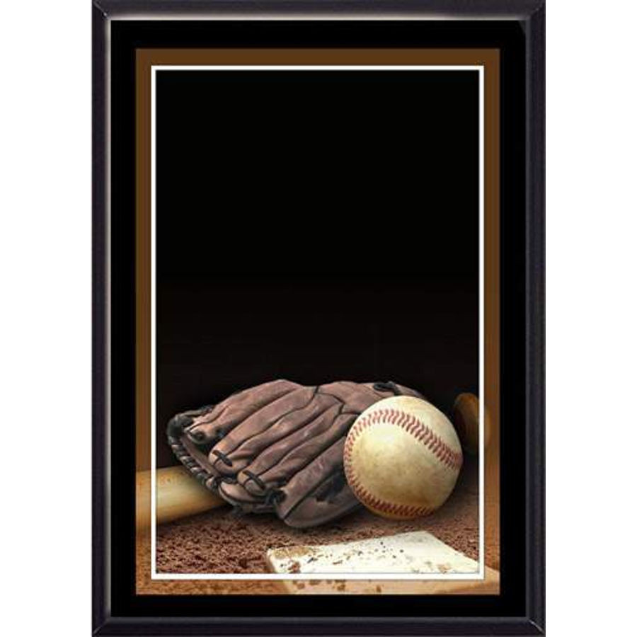 5" x 7" Baseball Plaque