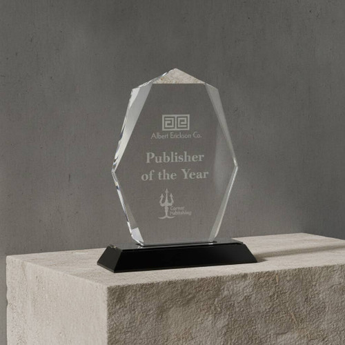 Silver Octagon Point Acrylic