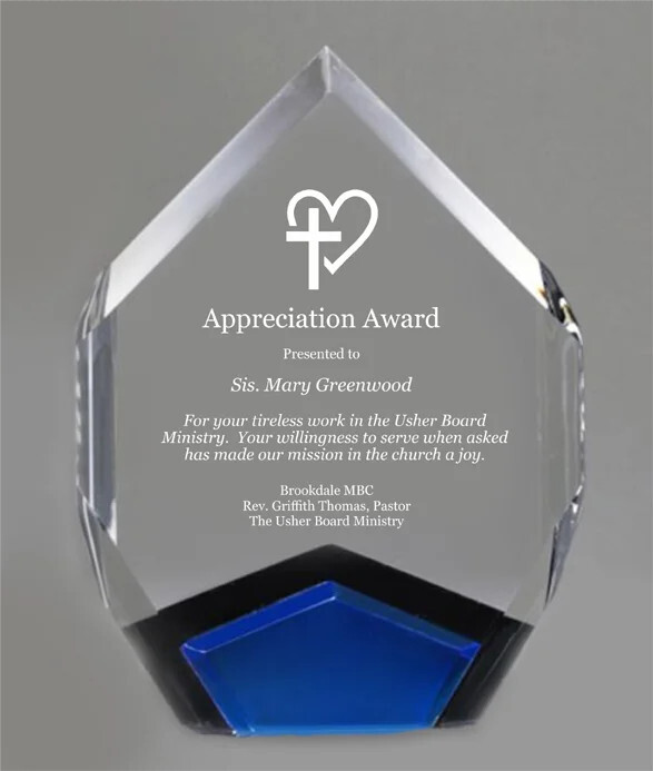 Custom Acrylic Awards USA