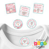 Playtime Pals iron-on clothing name labels — original Peel 'n Stix® iron-on and stick-on clothing labels