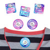 Figure Skating peel and stick clothing labels for kids — clothing stickers made to order