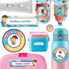 Beach (Boy/Girl) name labels for daycare — waterproof daycare labels on bottles, sippy cups and lunchboxes