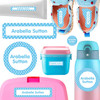 Dots daycare label pack — personalized waterproof stickers for babies and toddlers