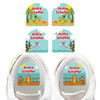 Pirate Animals daycare name labels — waterproof name tags for daycare on bottles and supplies
