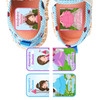 Enchanted Princess children's labels for daycare — waterproof daycare name labels for bottles and gear