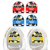 Race Cars daycare name labels — waterproof name tags for daycare on bottles and supplies