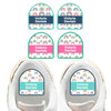 Colorful Rainbows labels for nursery and daycare — daycare name stickers for all gear