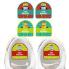Little Robots custom waterproof name stickers for daycare essentials