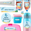 Deep Sea Pals name labels for daycare — waterproof daycare labels on bottles, sippy cups and lunchboxes