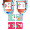 Magical Unicorns children's labels for daycare — waterproof daycare name labels for bottles and gear