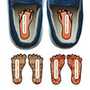 Basketball waterproof name labels for school — personalized stickers for kids gear