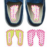 Butterflies waterproof name labels for school — personalized stickers for kids gear
